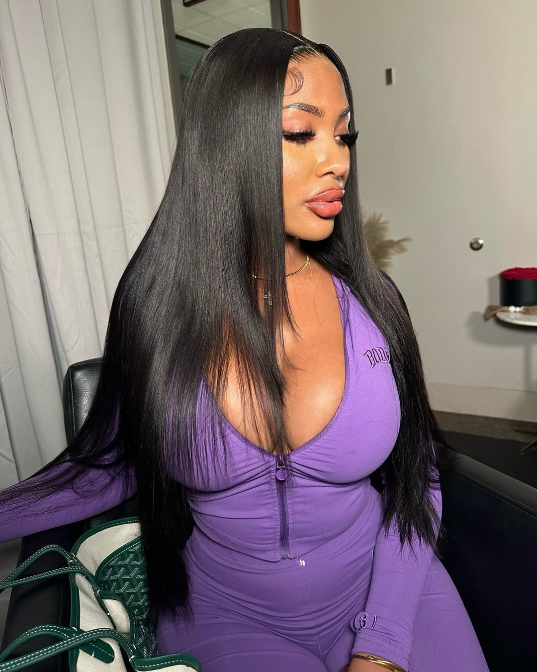 13X6 HD Straight Frontal Wig 24” (Same Day)