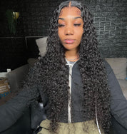 5X5 HD Raw Deep Curly Closure Wig 30” ~ Small Cap (Same Day)