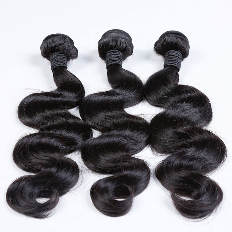 (3) Double Drawn Raw Bali Wave Bundles Deal (On Hand)