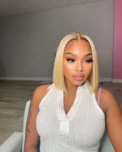 HD Blonde Frontal Wig 14” (Same Day)