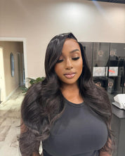 13X6 HD Bali Wave Frontal Wig (On Hand)