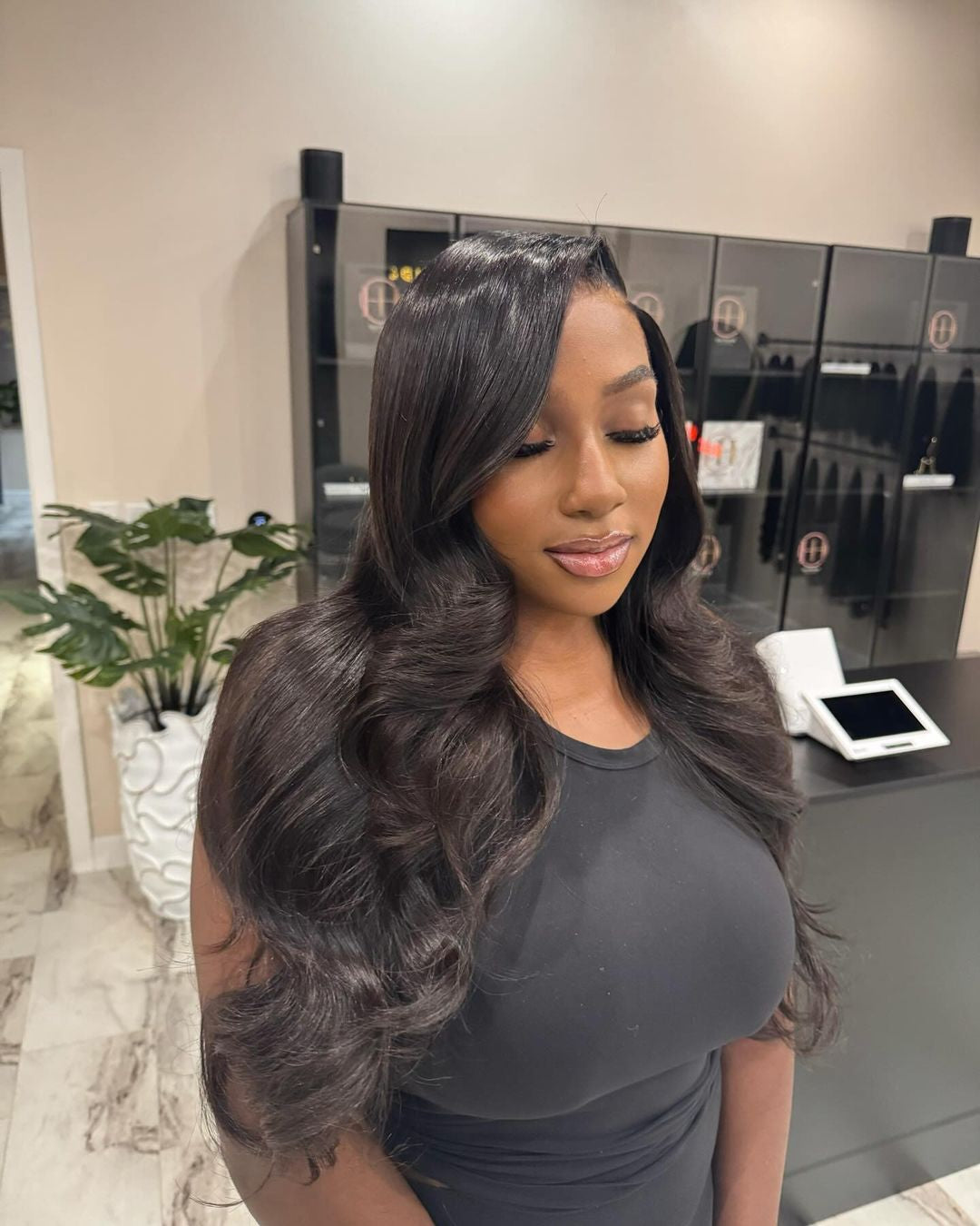 13X6 HD Bali Wave Frontal Wig (On Hand)