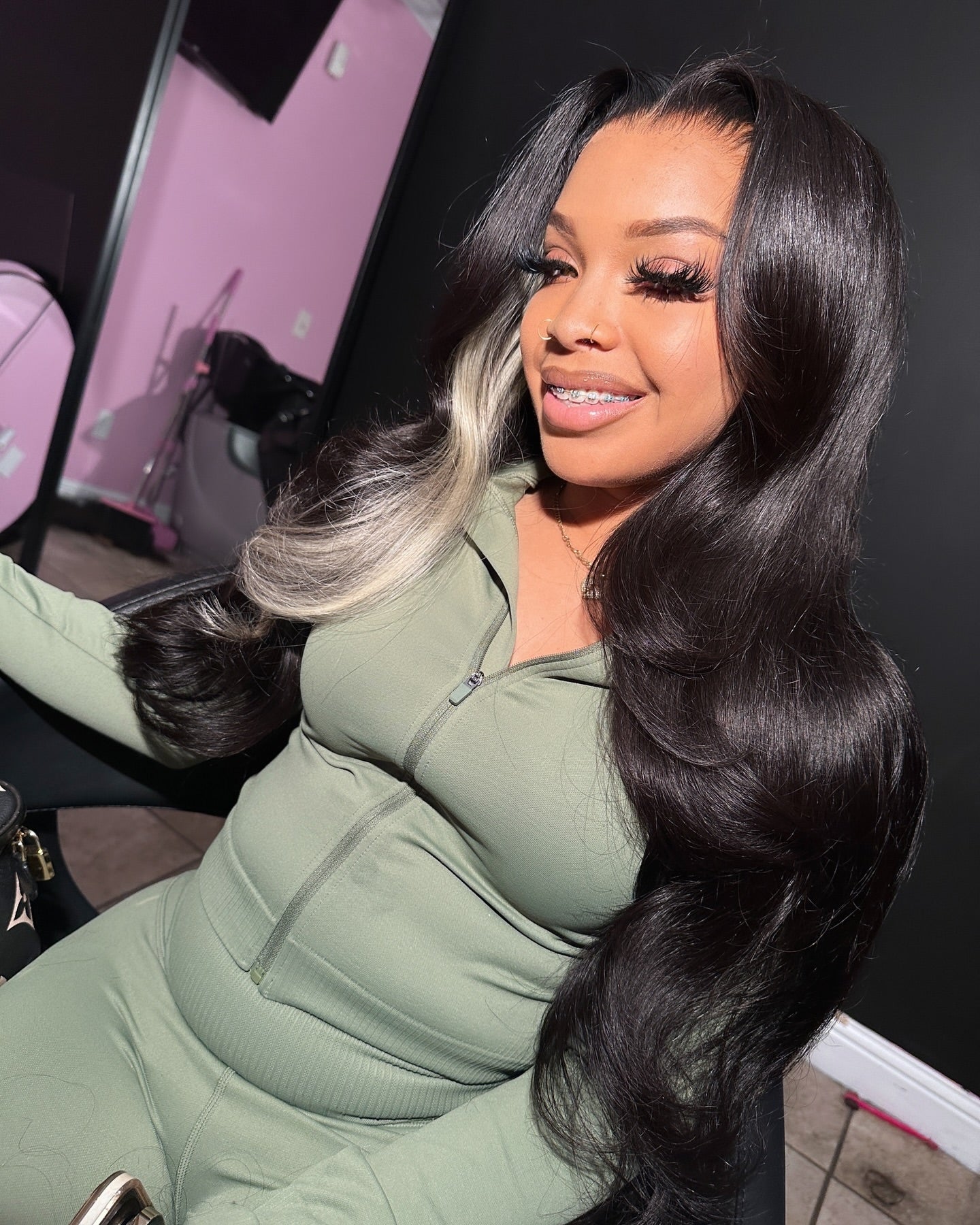 13X4 HD Temple Body Wave Frontal Wig 28” (Same Day)