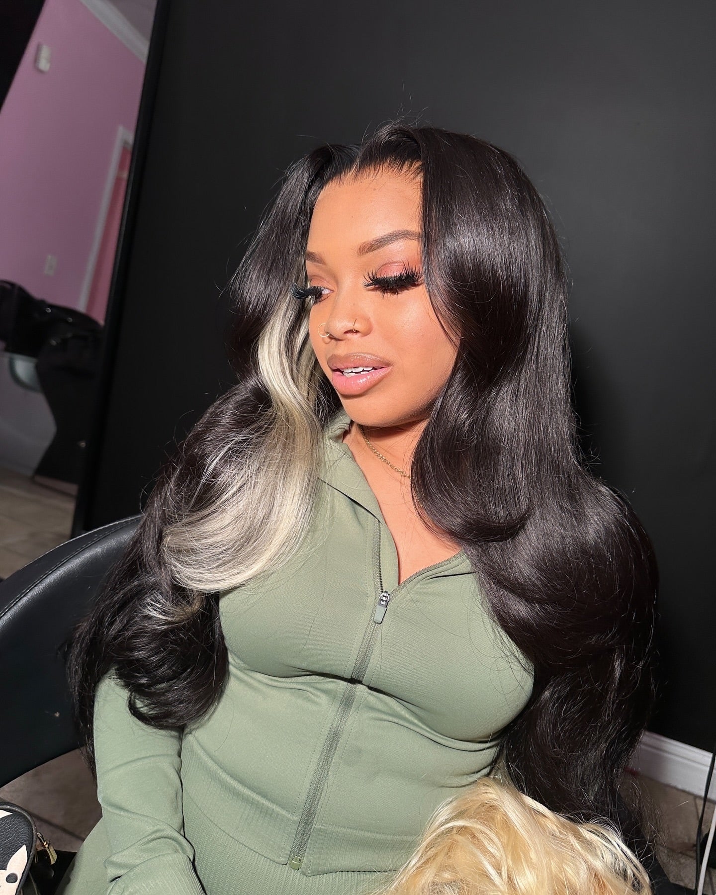 13X4 HD Temple Body Wave Frontal Wig 28” (Same Day)