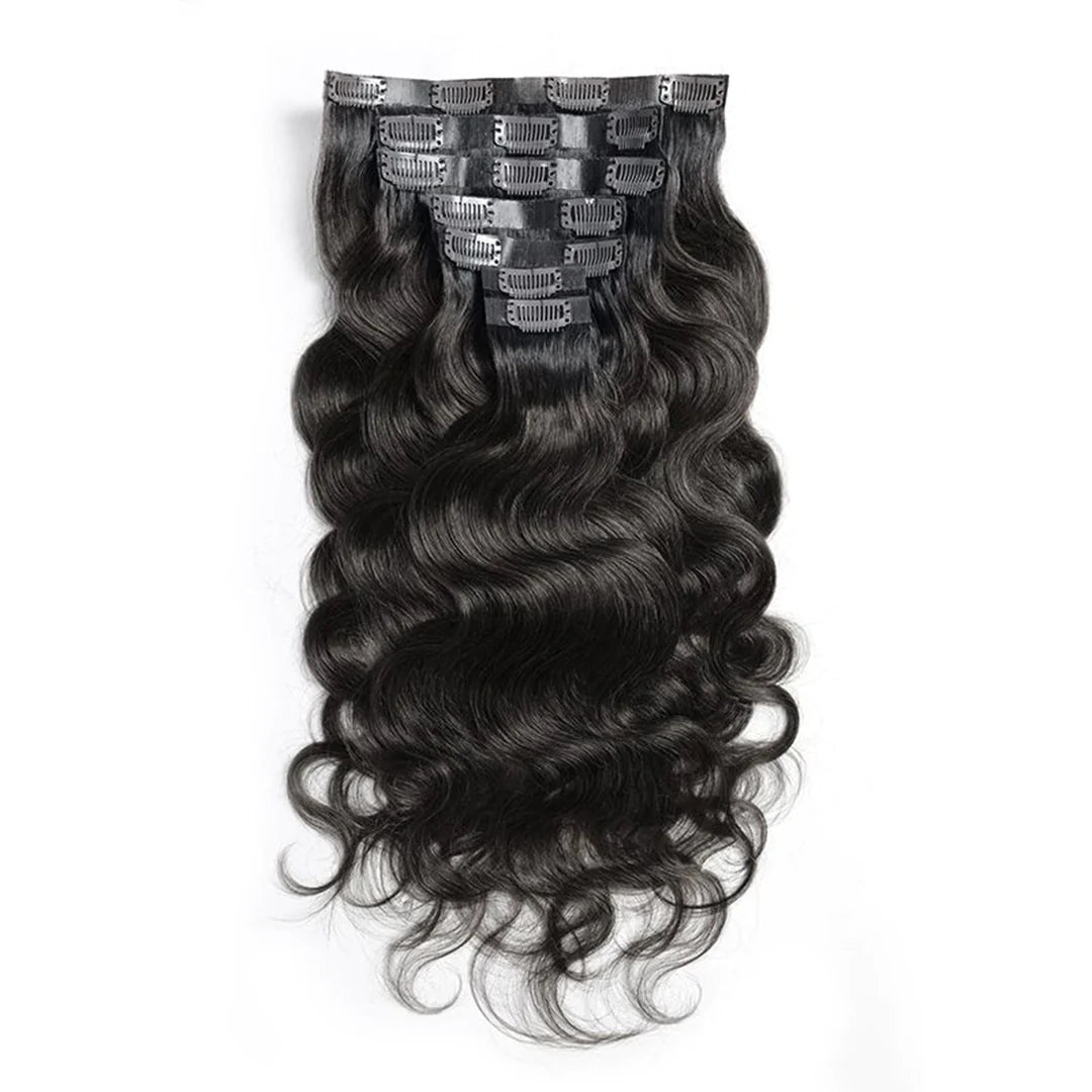 Body Wave Seamless Clip Ins~ On Hand