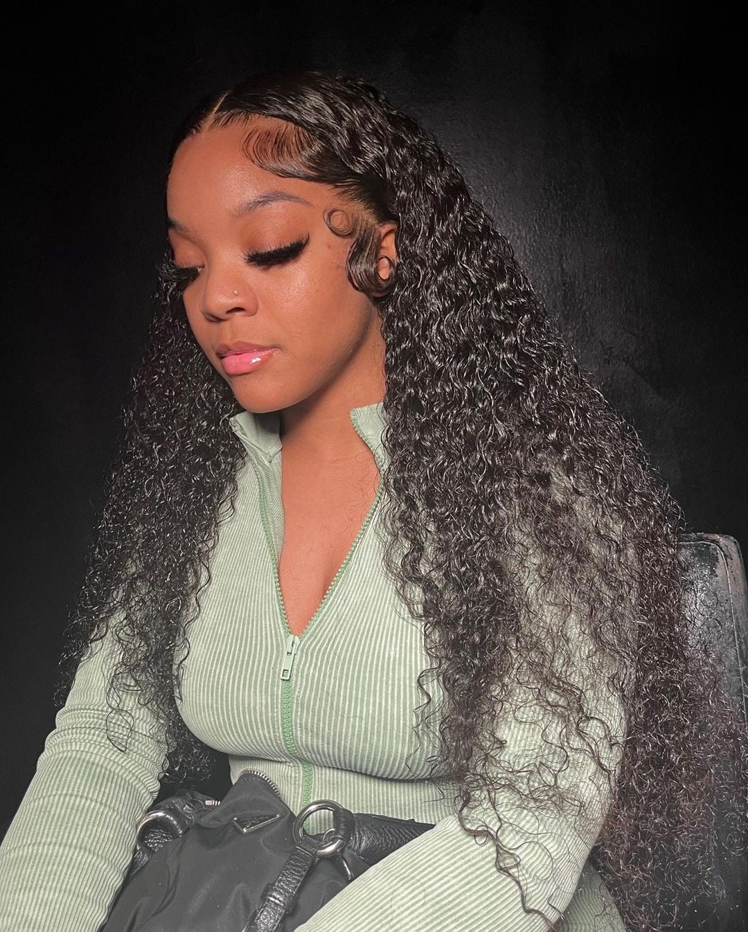 13X4 Small Cap Deep Curly Frontal Wig (Discontinued)