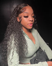 13X4 Small Cap Deep Curly Frontal Wig (Discontinued)