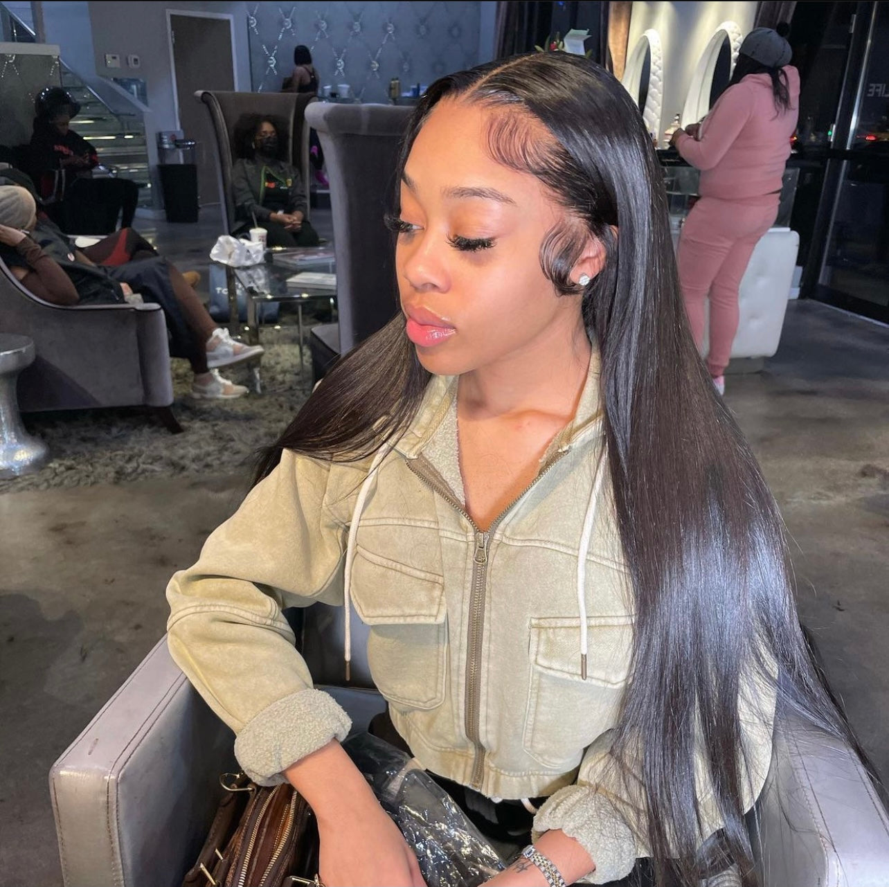 13X6 HD Straight Frontal Wig~ On Hand