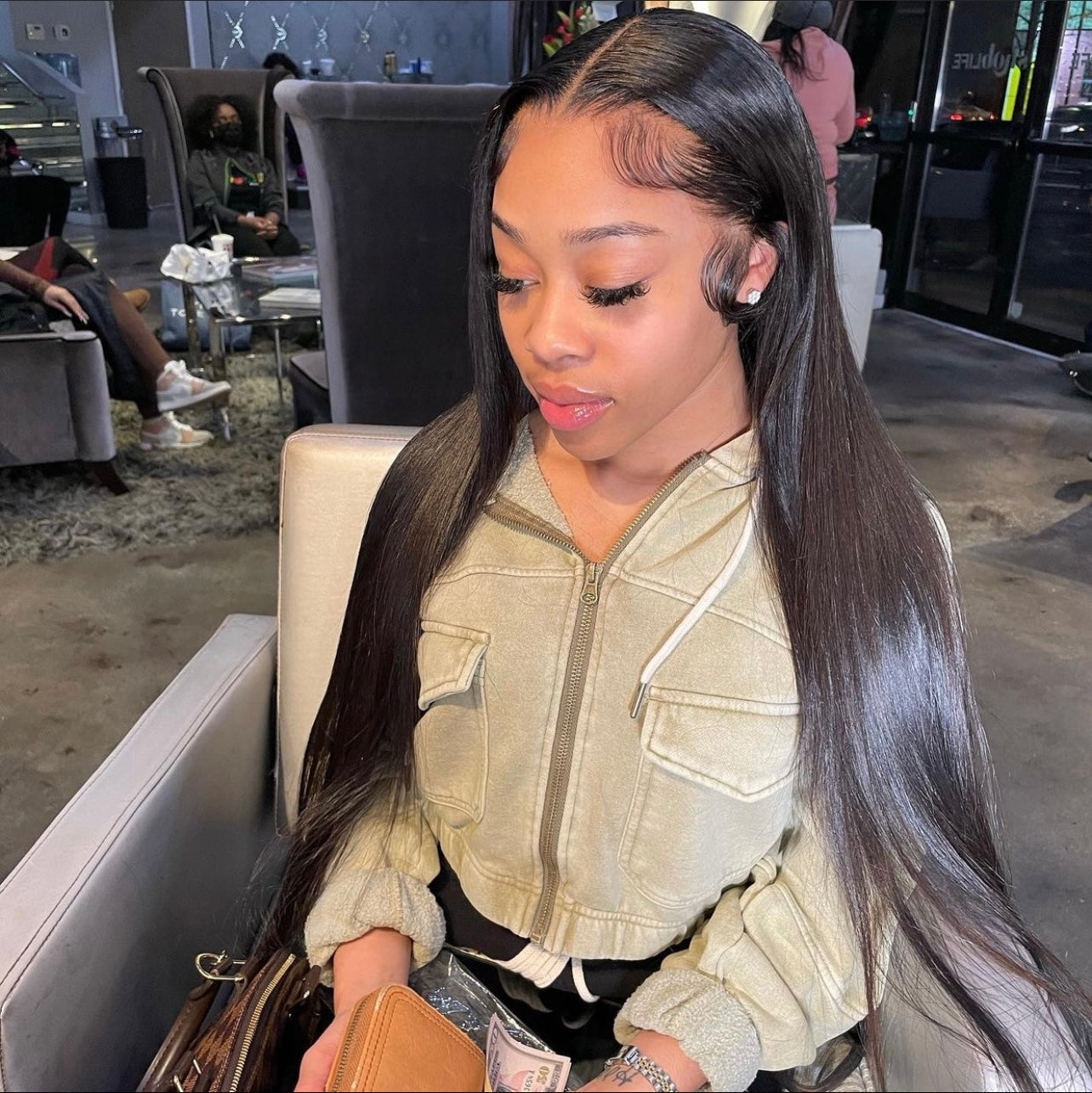 13X6 HD Straight Frontal Wig~ On Hand