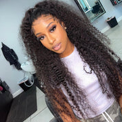 13X6 HD Deep Curly Frontal Wig (On Hand)