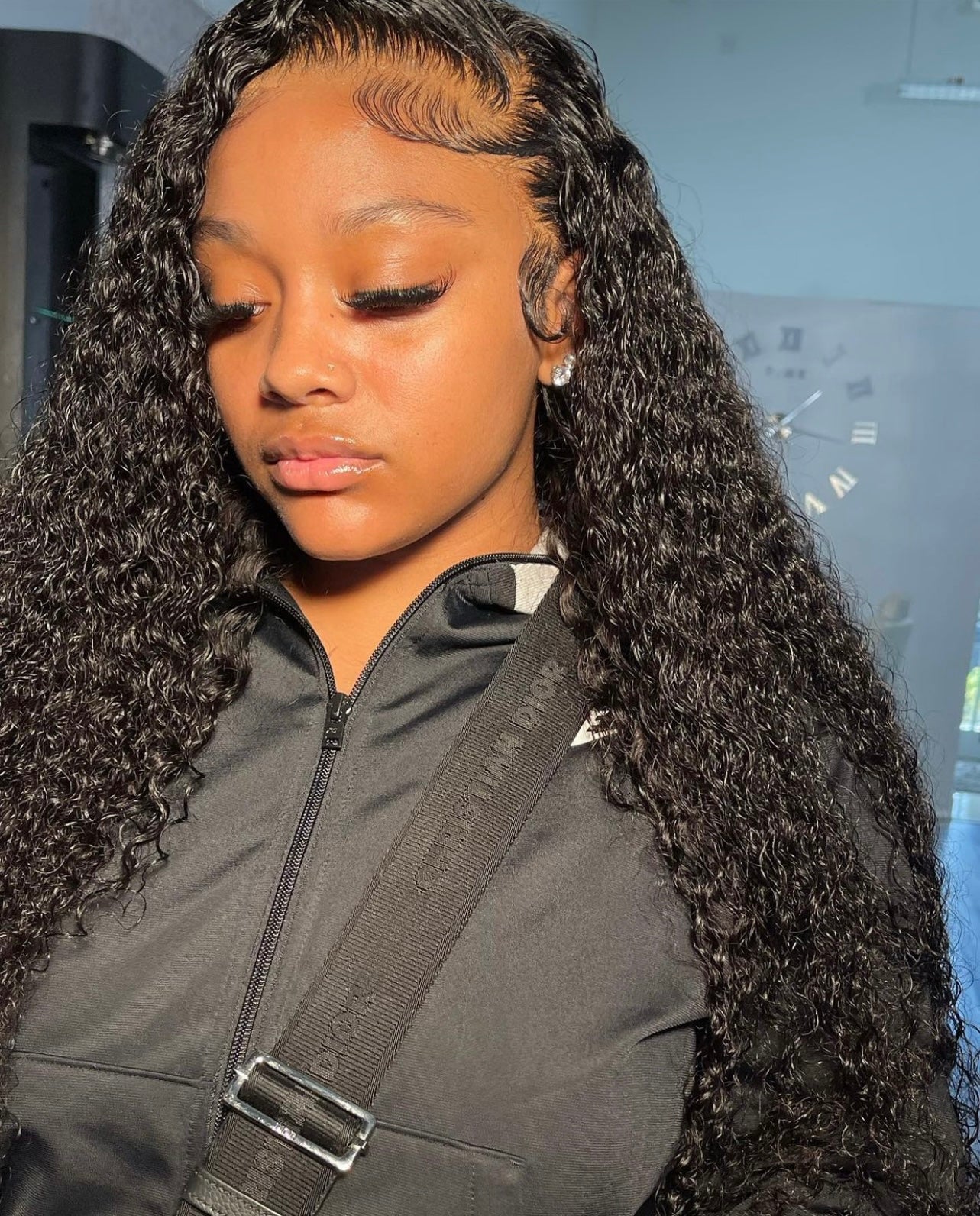 13X4 HD Deep Curly Frontal Wig~ On Hand