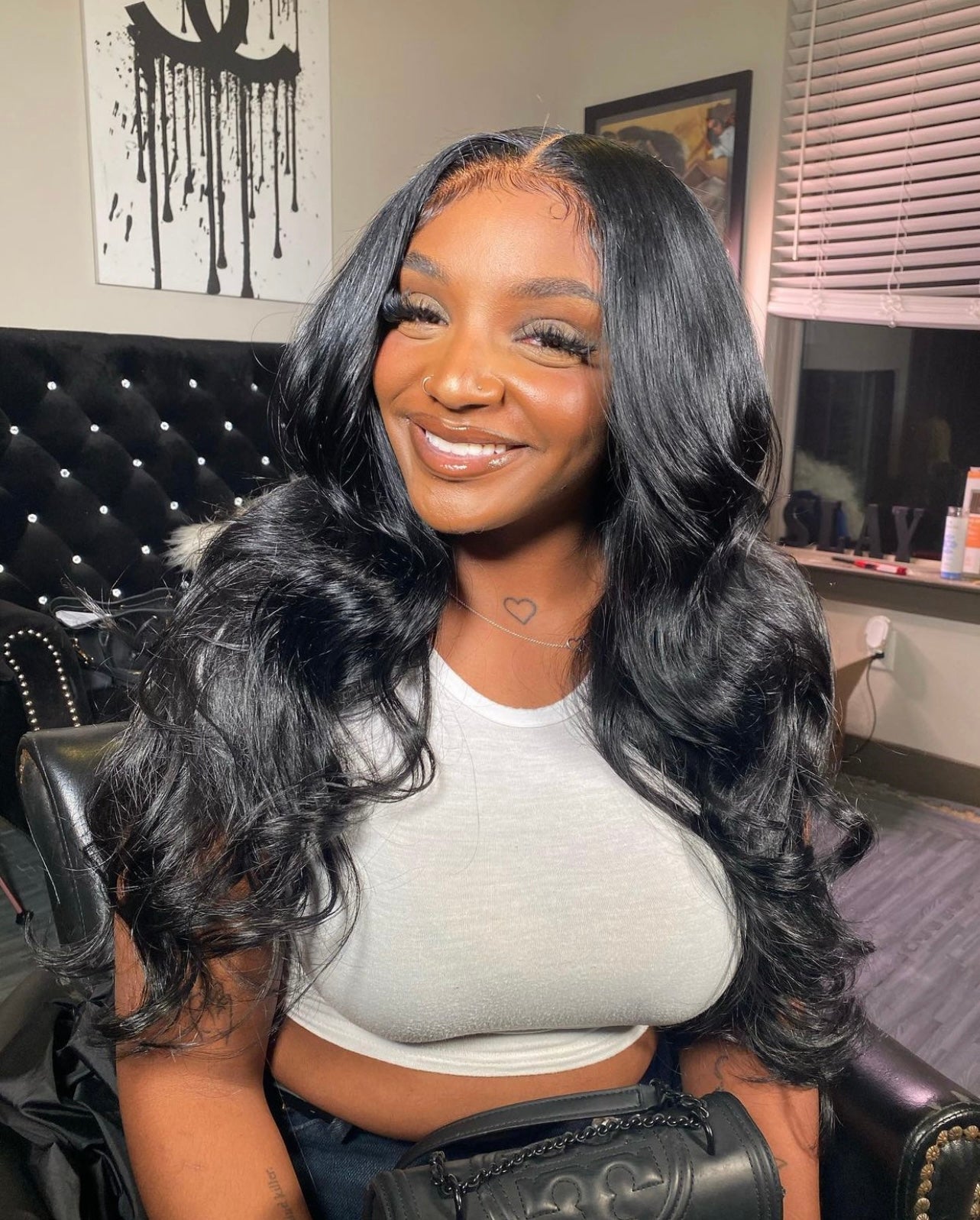 6X6 Body Wave Closure Wig HD THEEBELLABRAND