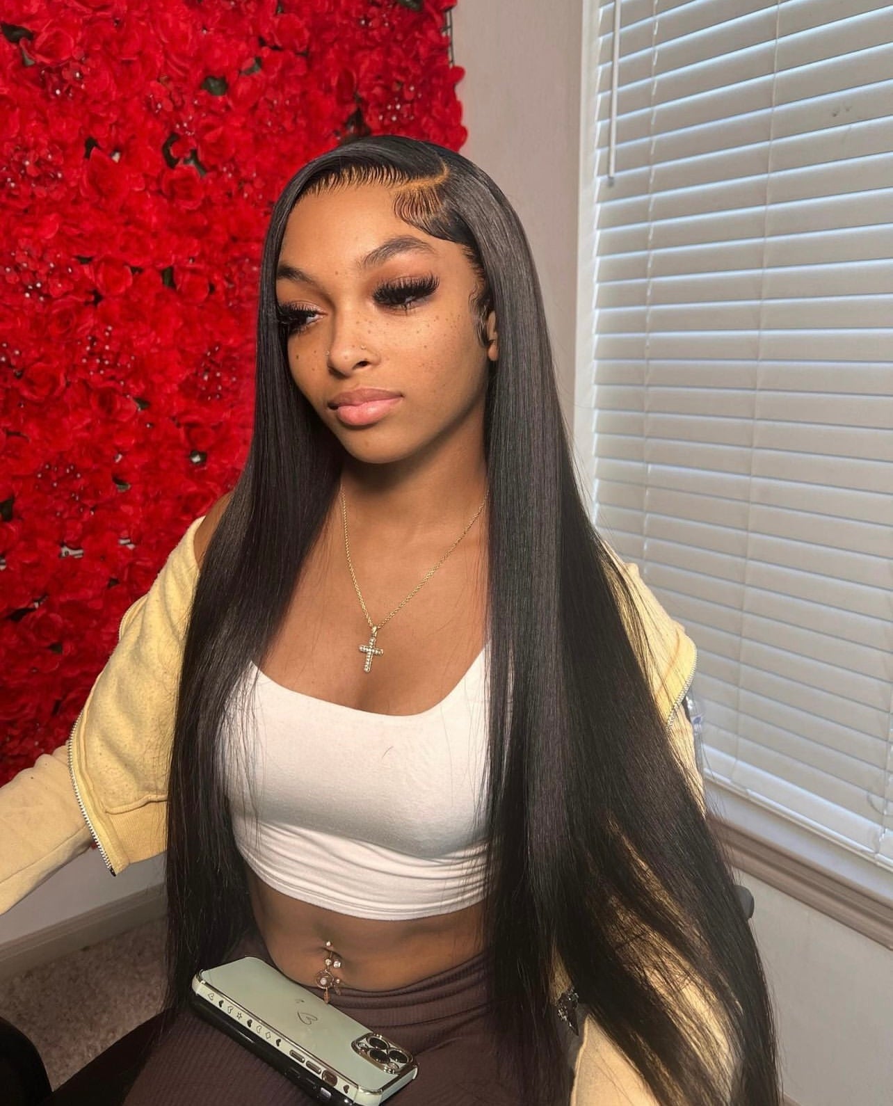 13X4 Swiss Lace Straight Frontal Wig~ On Hand